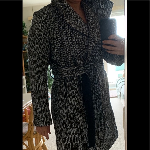 Ann Taylor Wrap Coat - Picture 6 of 8